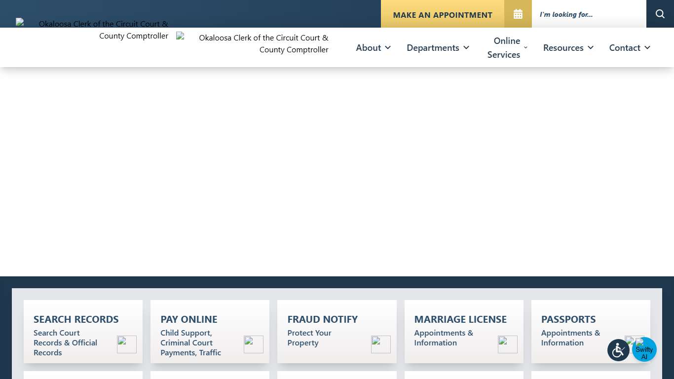 Okaloosa County Clerk of Court and Comptroller